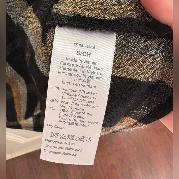 Madewell Highroad Popover Shirt in Lessing Plaid Size Small - Picture 4 of 9